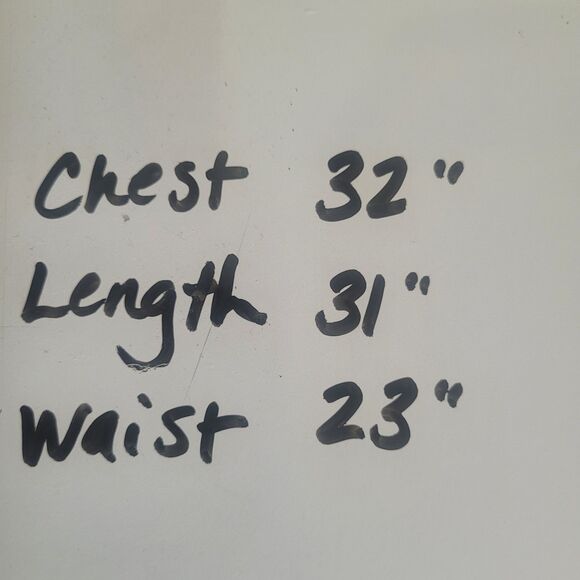 White Mountain Traders Denim Chore Coat Women's 6X Blue Embroidered Cotton READ - Picture 8 of 11